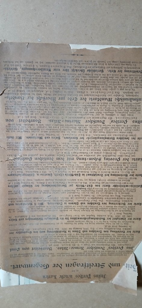 Oude landkaart Zuid Afrika, Livres, Autres régions, Enlèvement, Utilisé, Carte géographique
