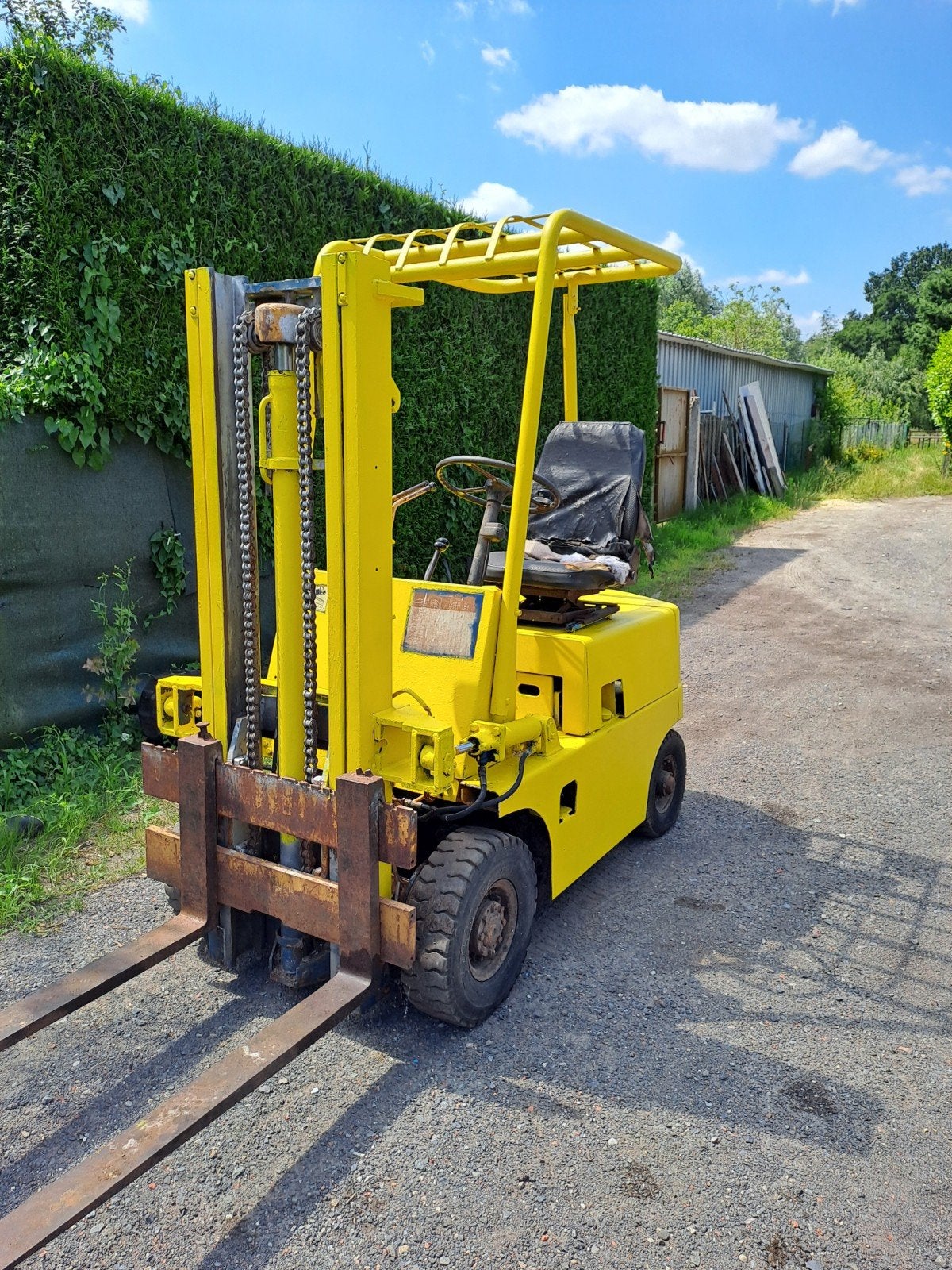 Komatsu fg15 lage doorrijhoogte, Zakelijke goederen, Ophalen, Benzine