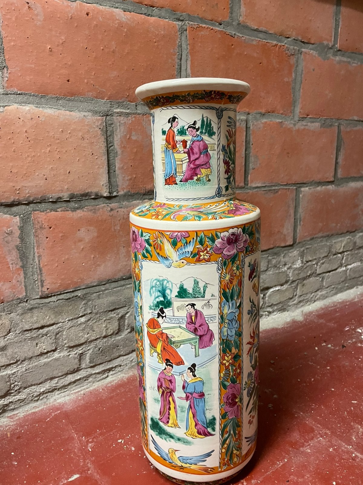Grote vintage vloervaas, Antiek en Kunst, Ophalen