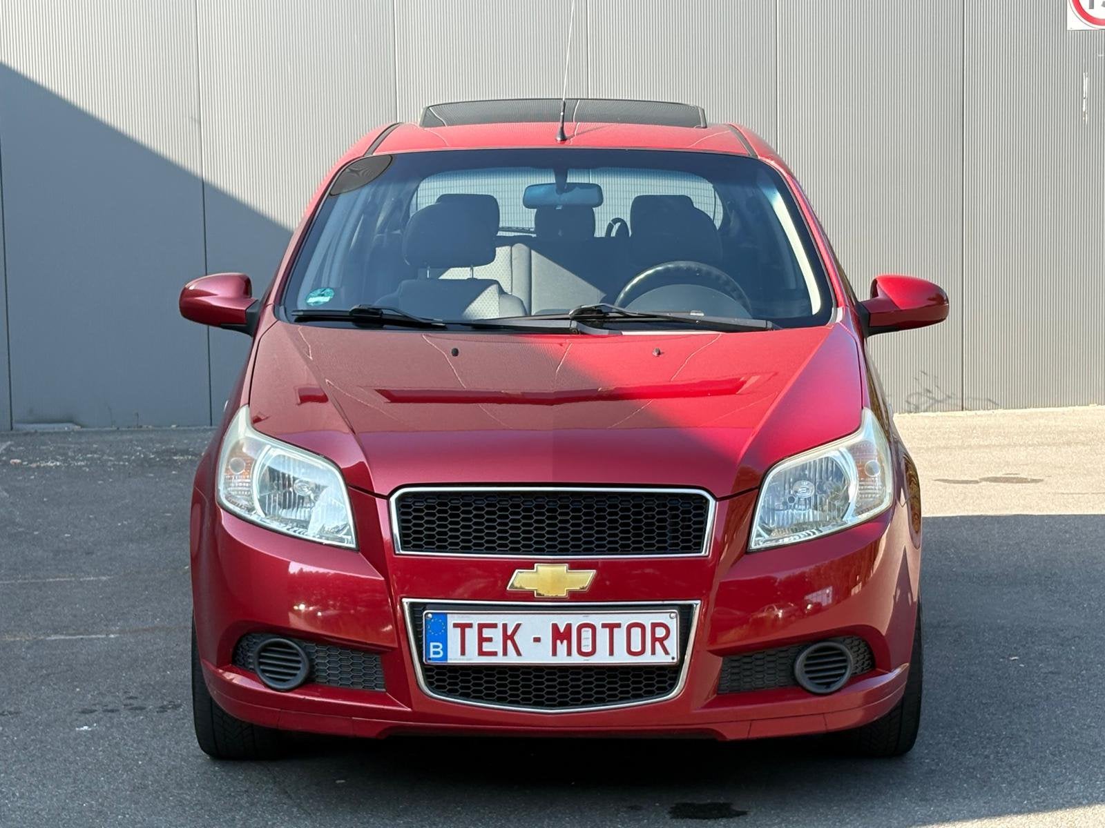 CHEVROLET AVEO 1.2 BENZINE, GEKEURD, PANO, AIRCO, PROPER, Auto's, 62 kW, 5 deurs, Euro 5, Dealer onderhouden