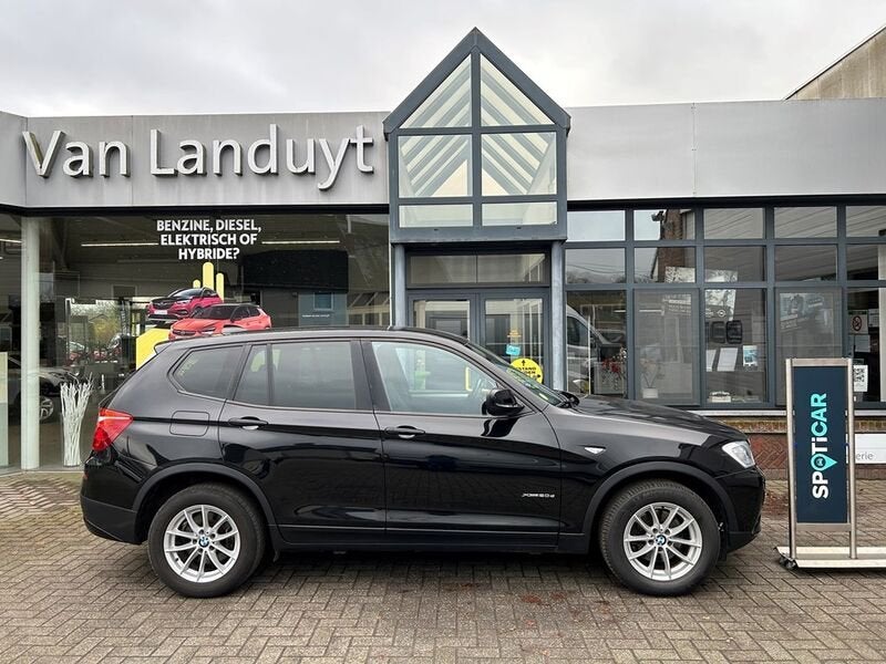 BMW X3, Autos, BMW, Cuir, Euro 5, 135 kW, Noir