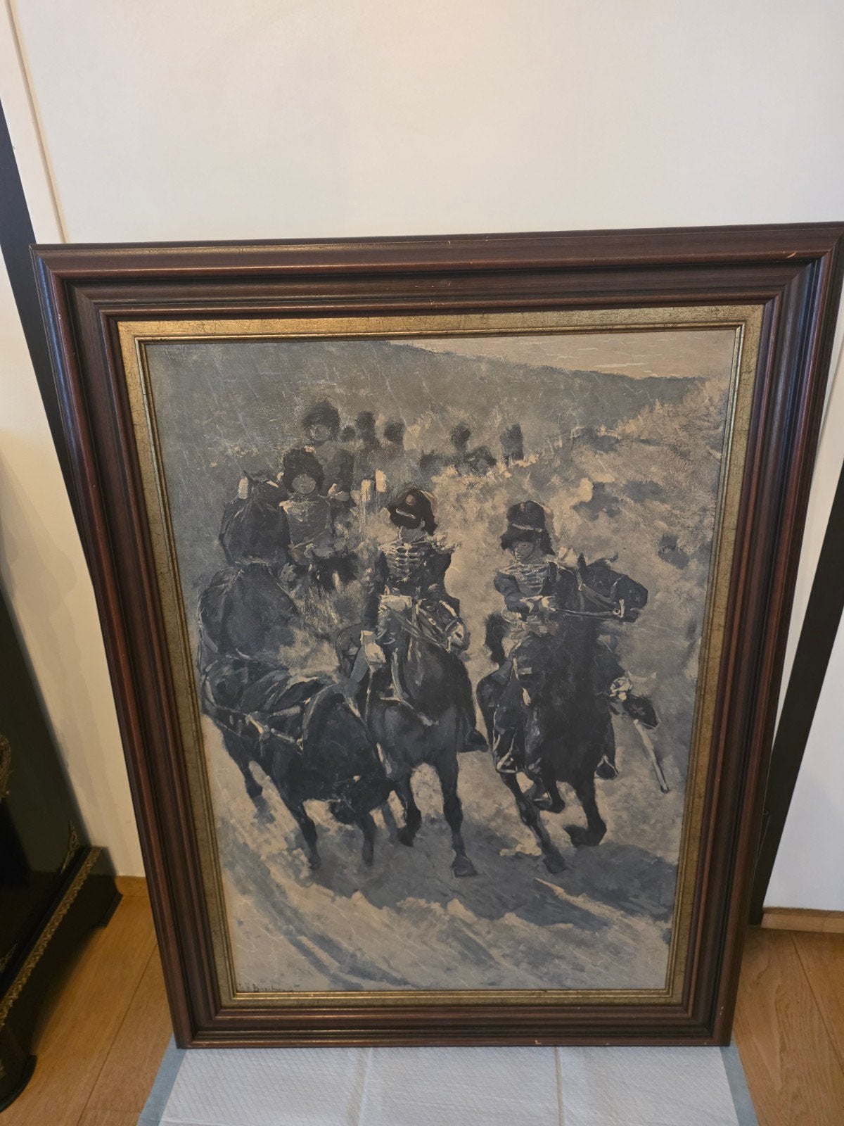 G.H. Breitner (1857–1923) – De Gele Rijders te paard – Monum, Antiquités & Art, Enlèvement, Tableau, Signé