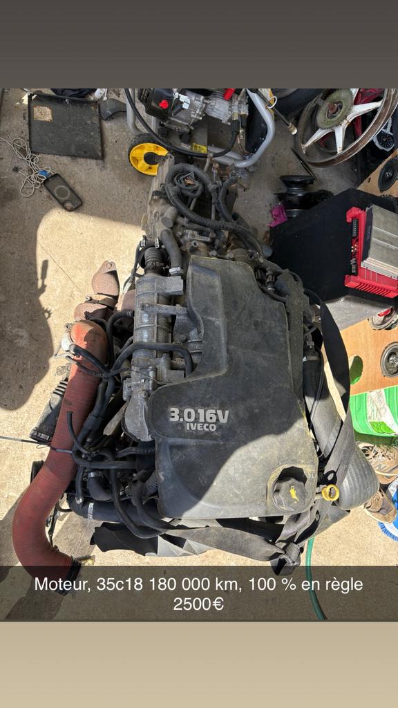 Moteur Iveco, 3 l, Autos : Pièces & Accessoires, Moteurs & Accessoires, Enlèvement ou Envoi