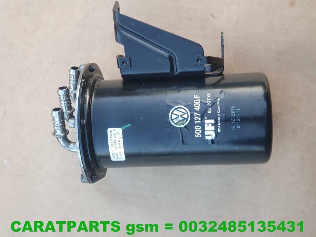 5Q0127400F behuizing branfstoffilter huis VW Audi Seat Skoda, Gebruikt, Seat, Volkswagen AG, Vw@volkswagen.de
