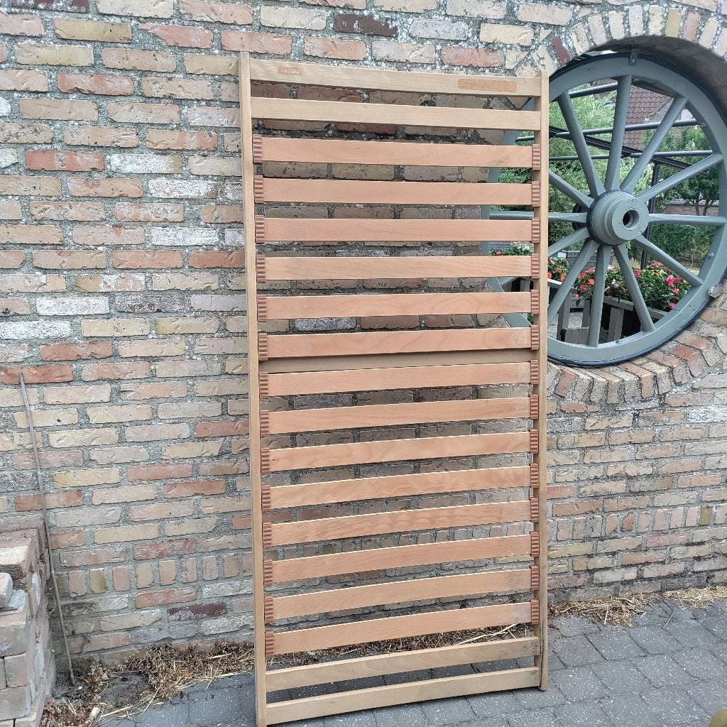 Lattenbodem, Ophalen, 90 cm, Eenpersoons, 190 cm of minder