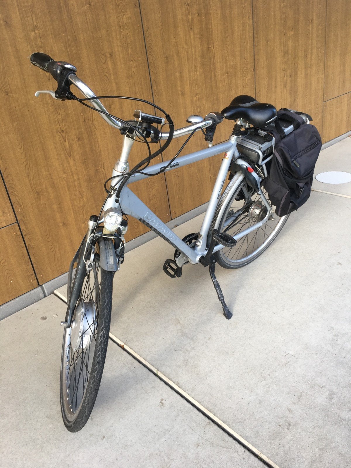 elektrische fiets batavus, Fietsen en Brommers, Ophalen, Gebruikt, Velgrem, Versnellingen