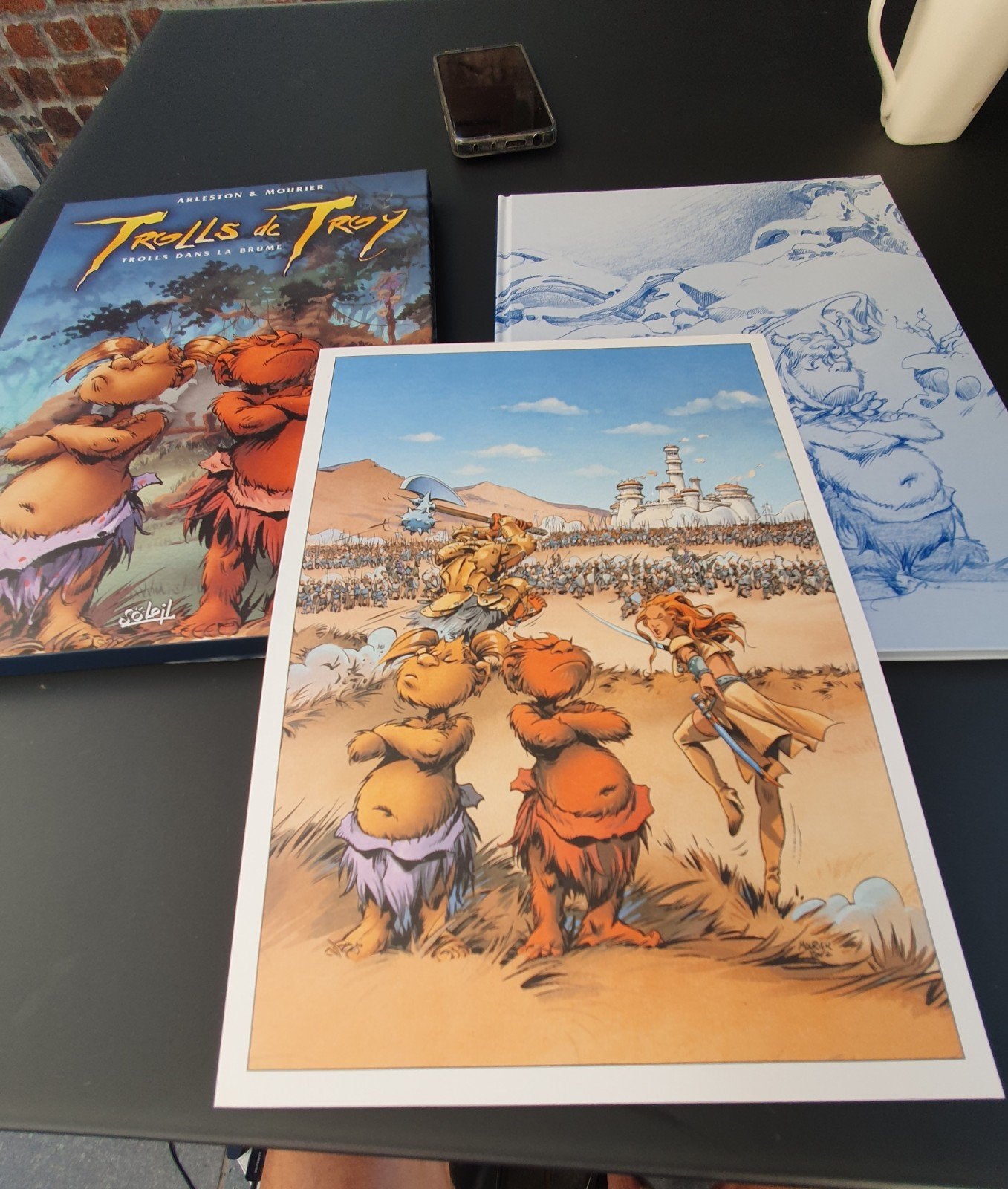 Trolls de troy tirage spécial Noël à 3000 exemplaires, Livres