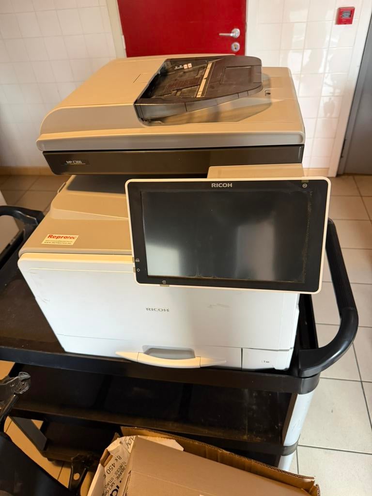 Ricoh MP C306 printer, Ophalen, Gebruikt, Printer