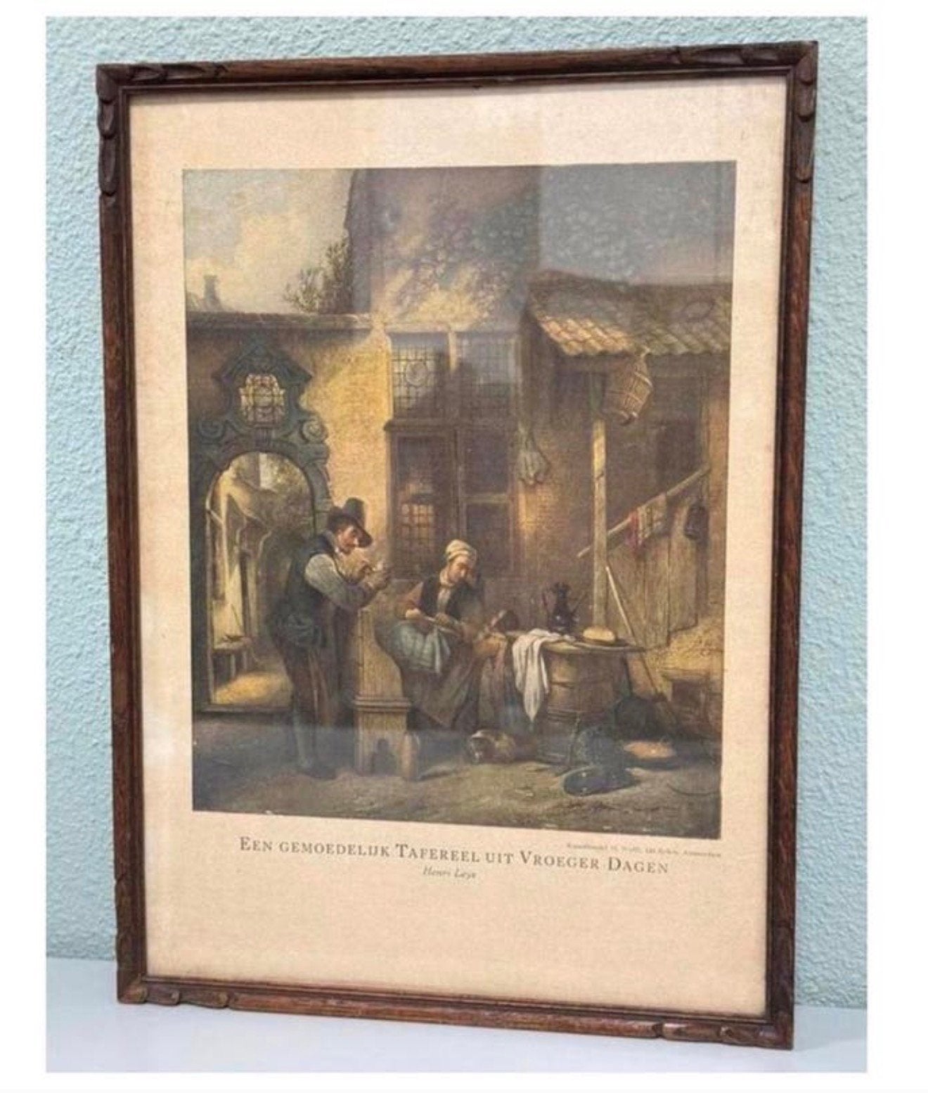 Tirage photo ancien, marchand d'art, M. Wolff Henri Leys, Enlèvement ou Envoi
