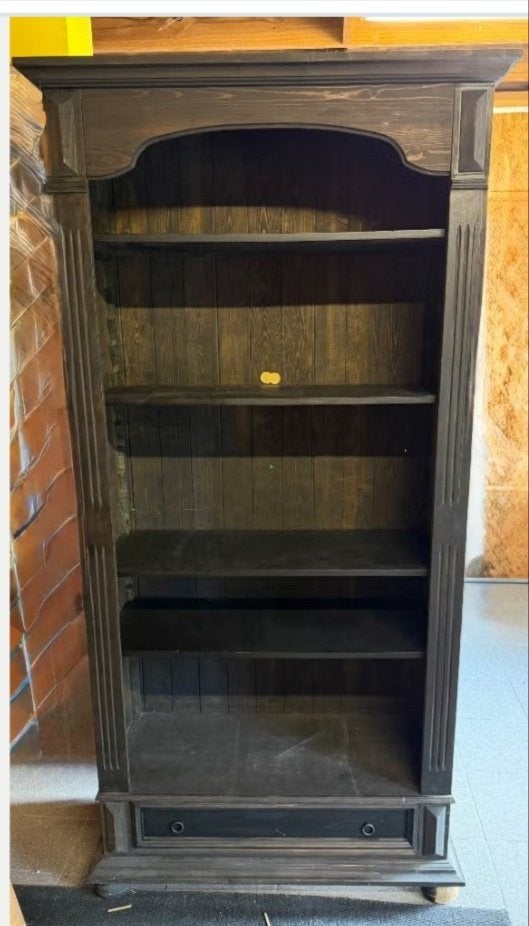 Eiken boekenkast, Huis en Inrichting, Ophalen, Gebruikt, Eikenhout, 50 tot 100 cm