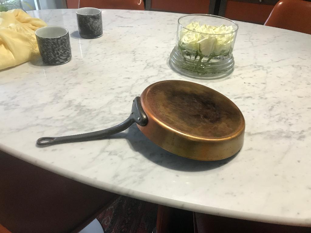 koperen braadpan, Enlèvement, Neuf, Autres matériaux, Poêle à frire ou Sauteuse