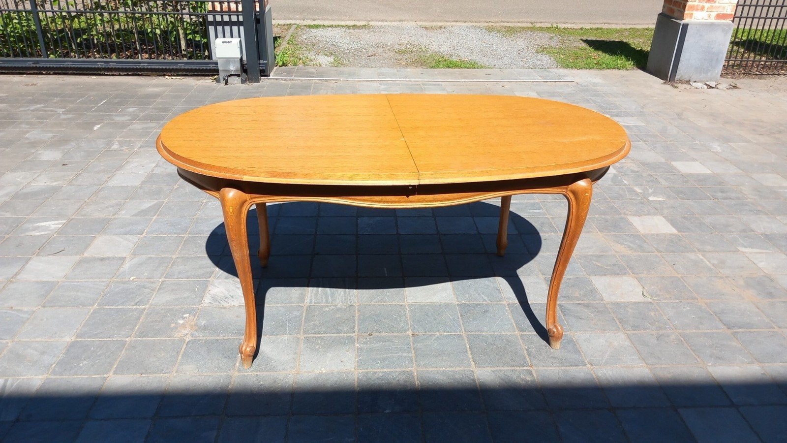 Prachtige ovale tafel (uitschuifbaar), Huis en Inrichting, Tafels | Statafels, Ophalen