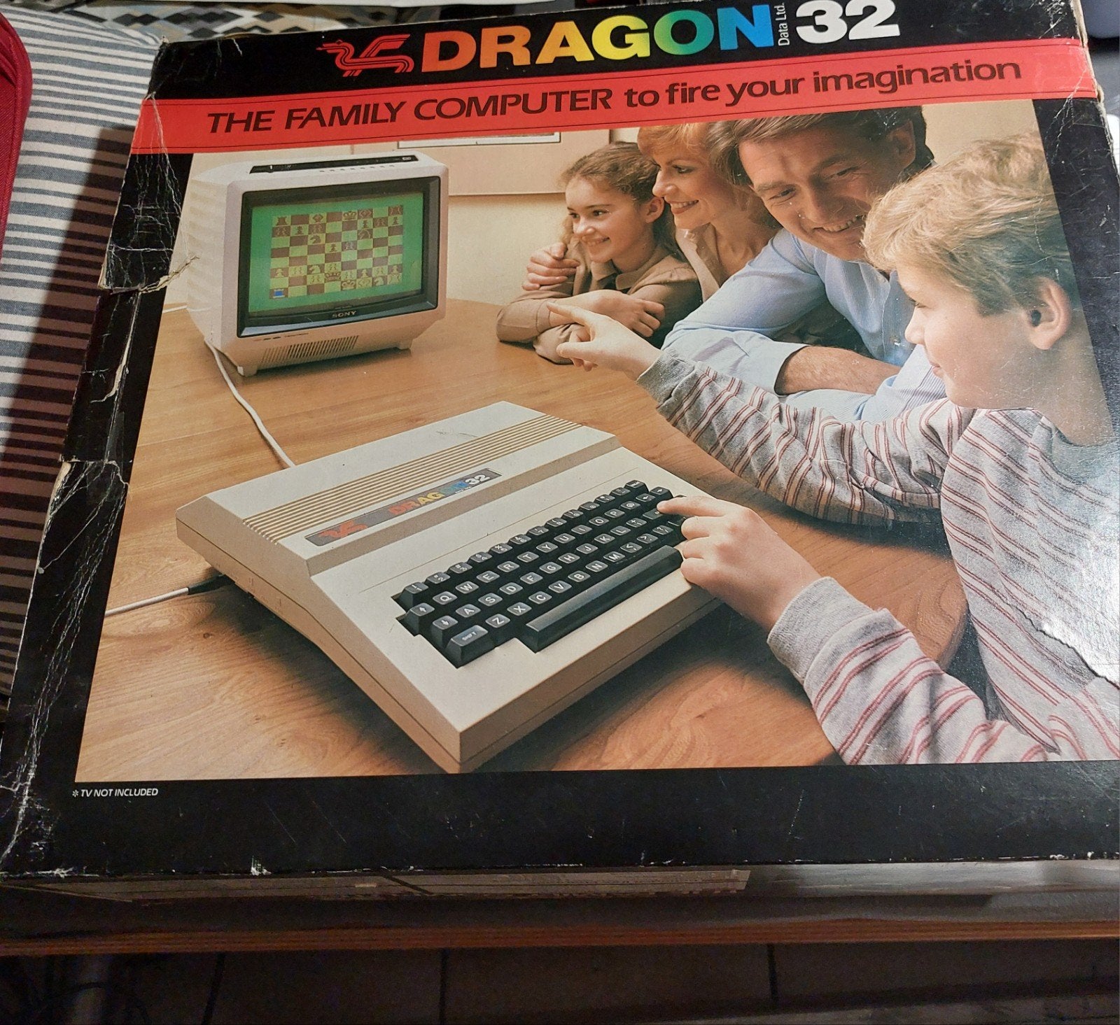 Te koop Dragon 32 in een werkende doos, Computers en Software, Vintage Computers, Ophalen