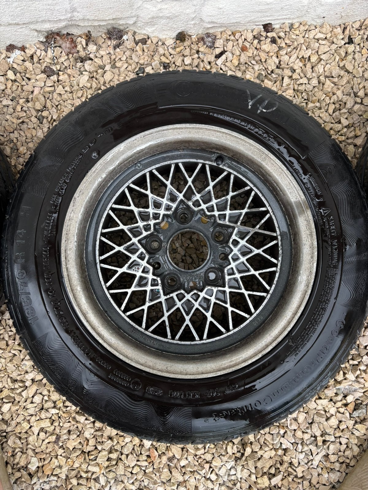 Jantes - BBS - BMW - e28, Enlèvement, 14 pouces, Pneu(s)