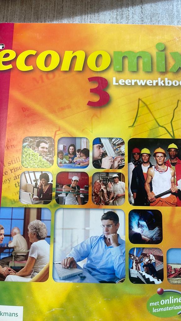 Economix 3 Leerwerkboek (herwerking 2012), Boeken, Ophalen of Verzenden, Economie