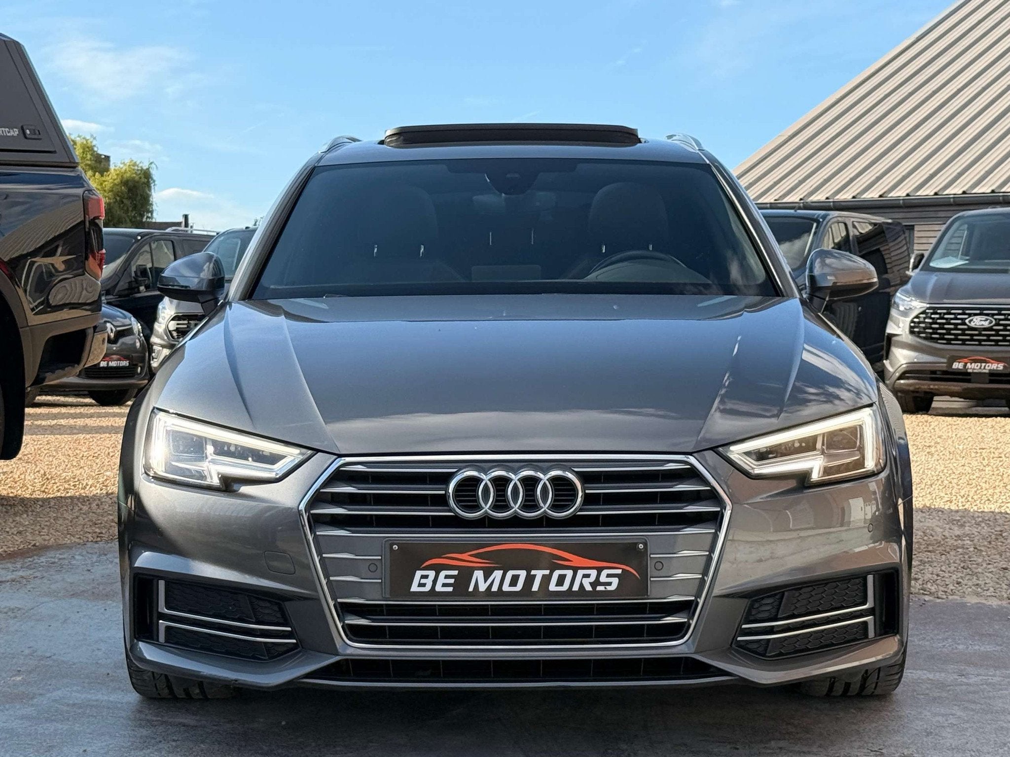 Audi A4 Avant 2.0 TDi S-LINE INT-EXT GPS PANO LED PDC ATT.RE, Autos, Argent ou Gris, Achat, 1968 cm³, Noir