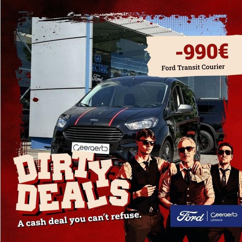 Ford Transit Courier Duratorq TDCi Sport S&S, Auto's, Ford, Voorwielaandrijving, Stof, Gebruikt, 4 cilinders