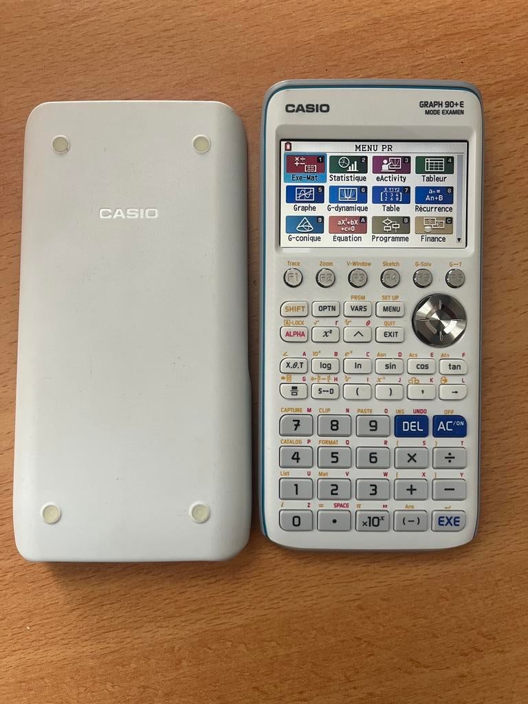 Casio Graph 90+E-CalculatriceGraphique Couleur (Mode Examen), Diversen, Rekenmachines, Ophalen of Verzenden