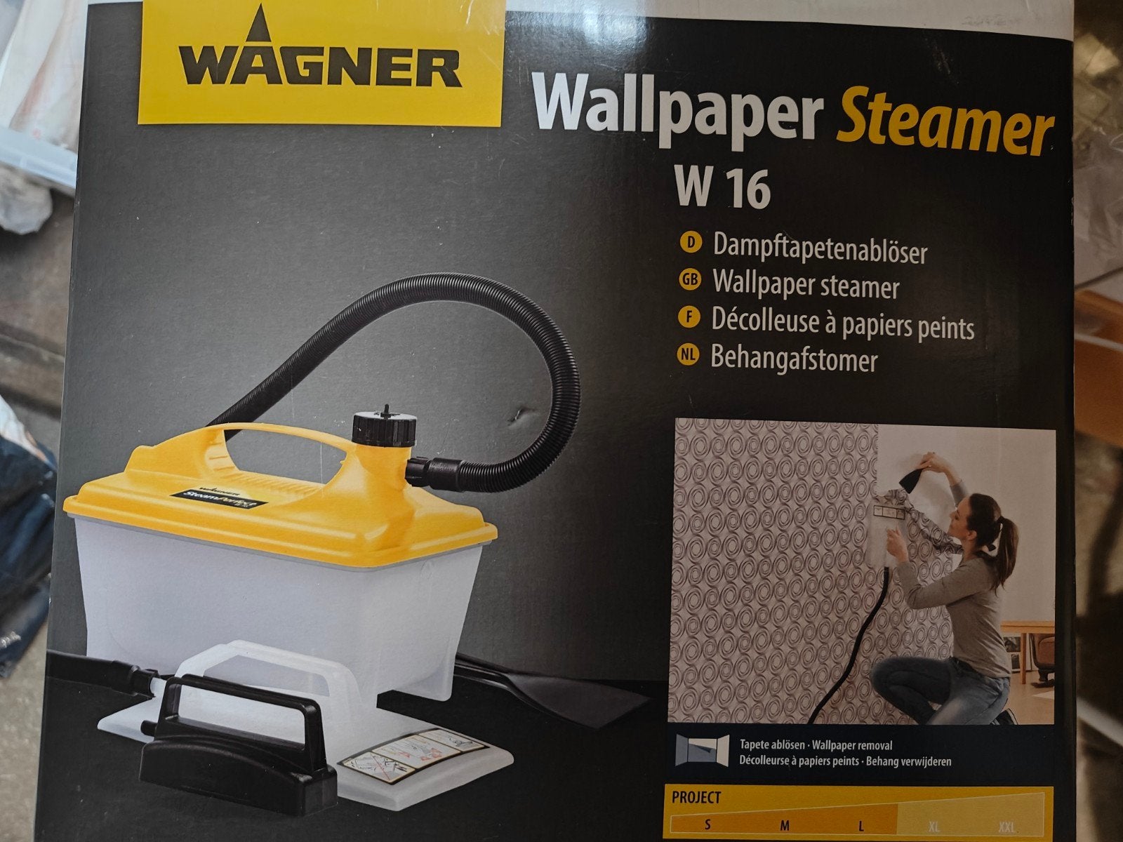 Décolleuse de papier peint WAGNER - W16, Enlèvement