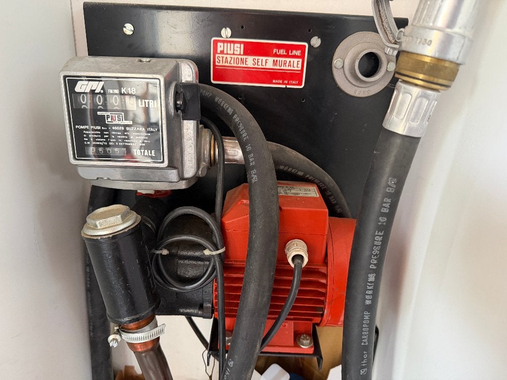 dieselpomp mazoutpomp met slang en pistool, 230V, Autos : Pièces & Accessoires, Pompes à essence, Enlèvement, Utilisé