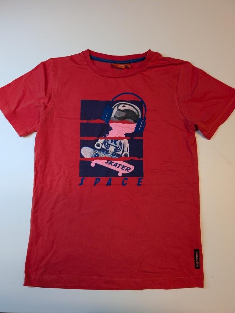 Ketnet rood t-shirt voor 11-12 jaar, Ophalen of Verzenden, Zo goed als nieuw, Ketnet, Shirt of Longsleeve