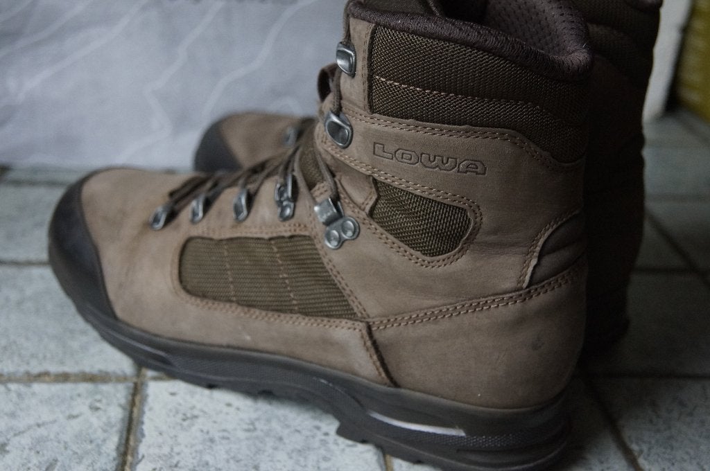 Rangers du desert Lowa pointure 44,5, Kleding | Heren, Schoenen, Lowa, Bruin, Gedragen, Wandelschoenen