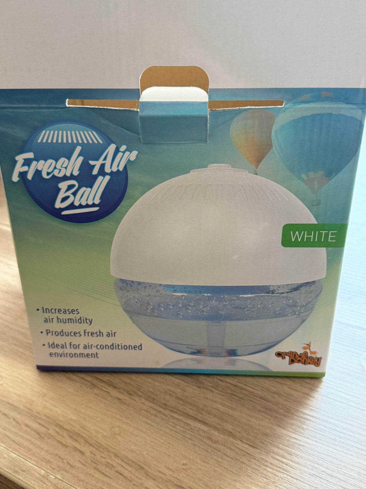 Fresh air ball, Ophalen