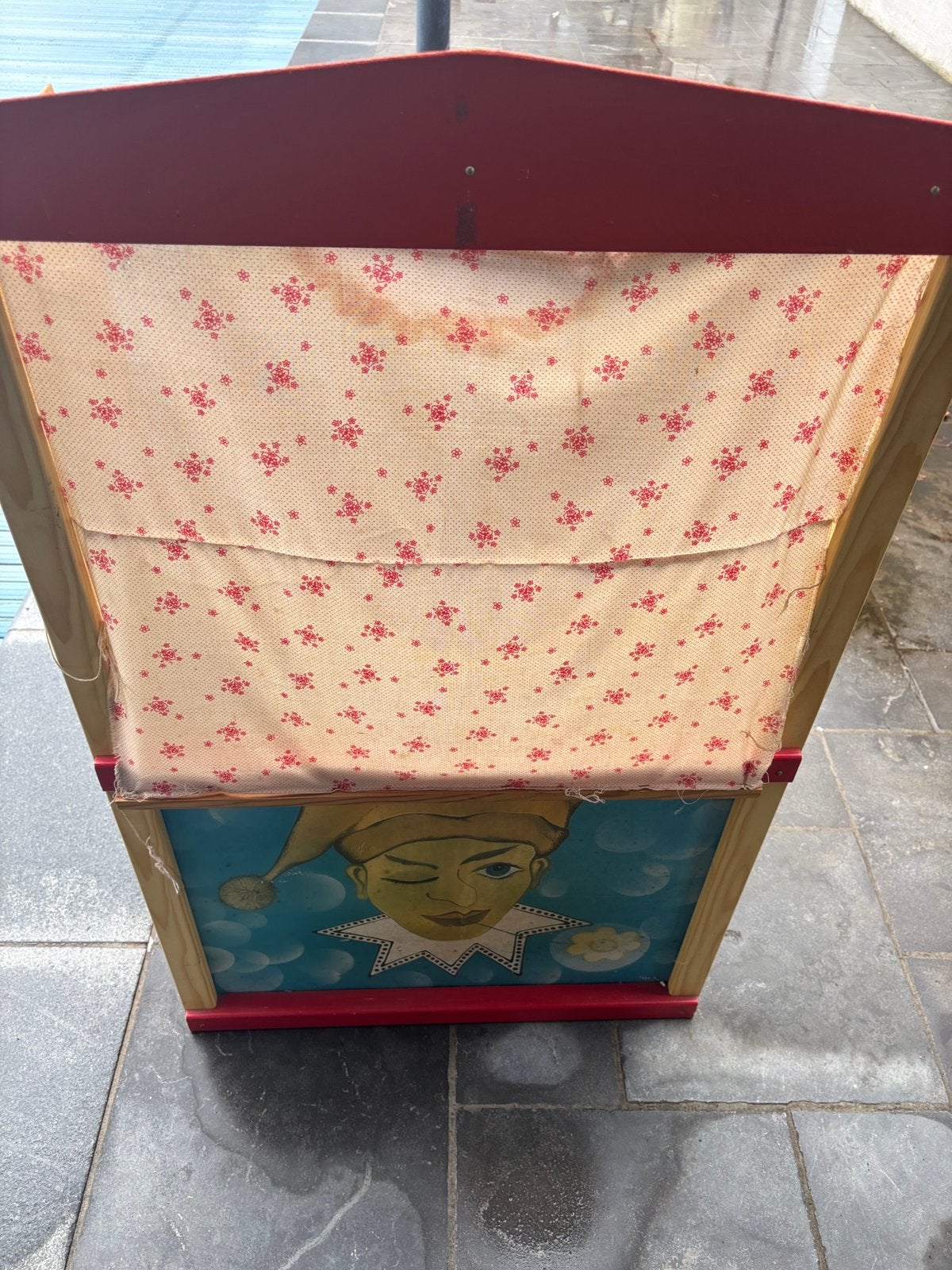 Oude poppenkast, Verzamelen, Ophalen of Verzenden, Gebruikt