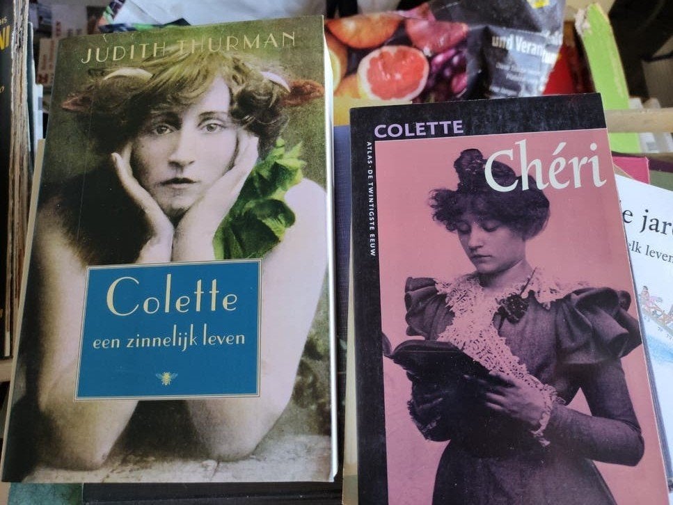 2x schrijfster SIDONIE GABRIELLE COLETTE, Ophalen of Verzenden