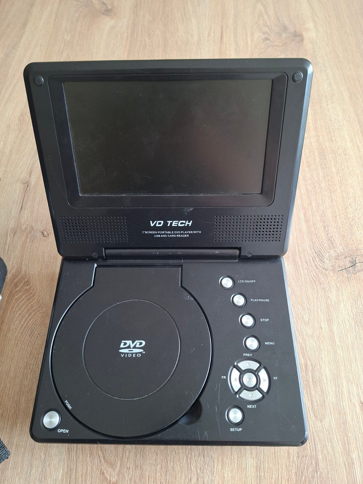 draagbare dvd speler, Ophalen