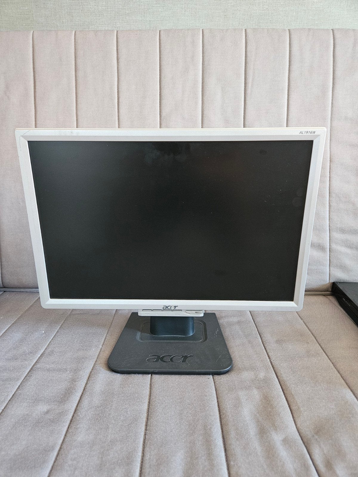 2x Acer 19 inch Breedbeeld Monitor (AL1916W) - Getest en, Computers en Software, Monitoren, Ophalen, Zo goed als nieuw, VGA