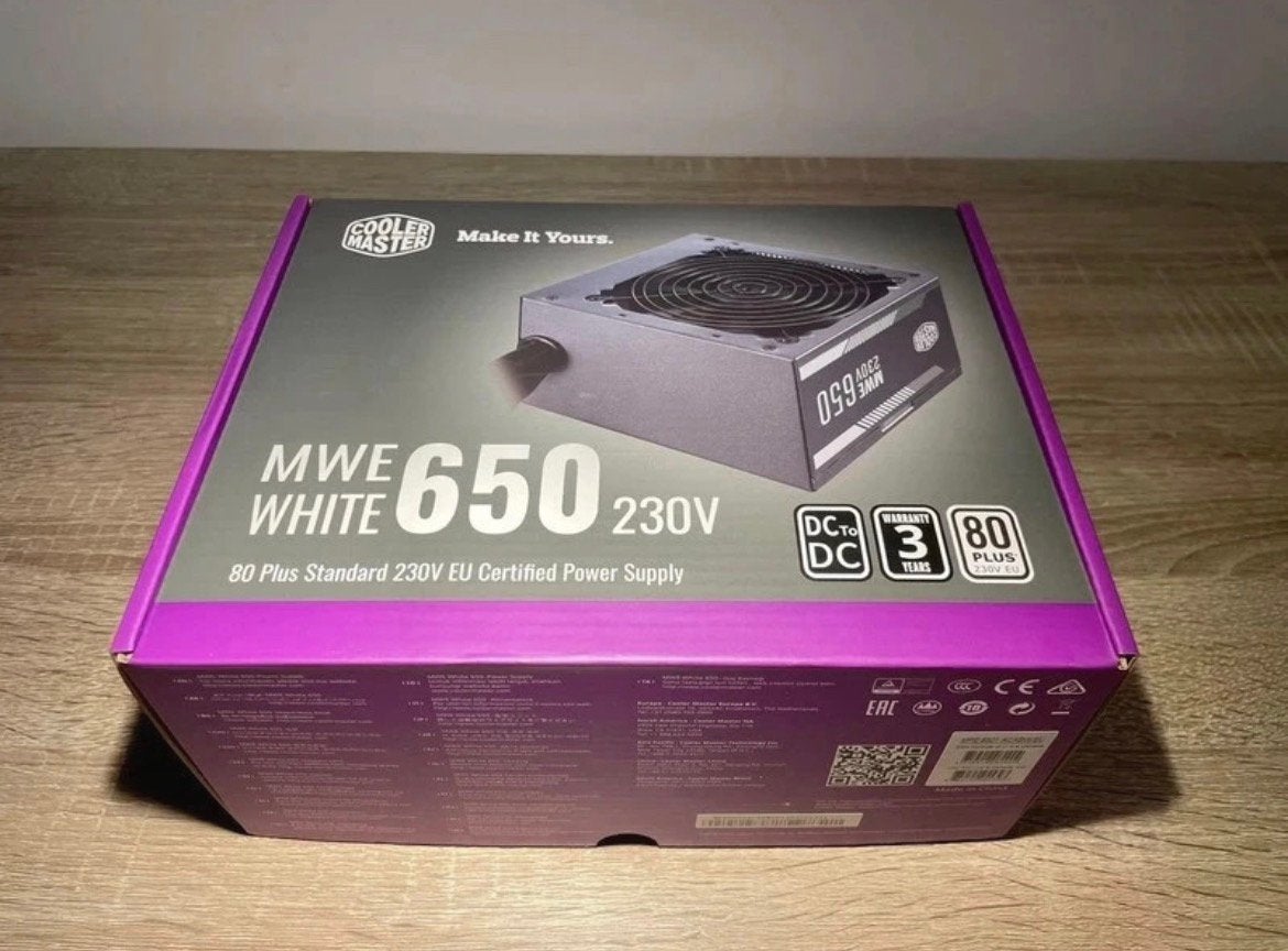 Cooler master psu 650w, Enlèvement, Comme neuf