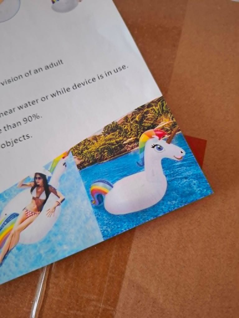 Neuf ! Bouée Licorne encore emballée, Enlèvement ou Envoi, Neuf