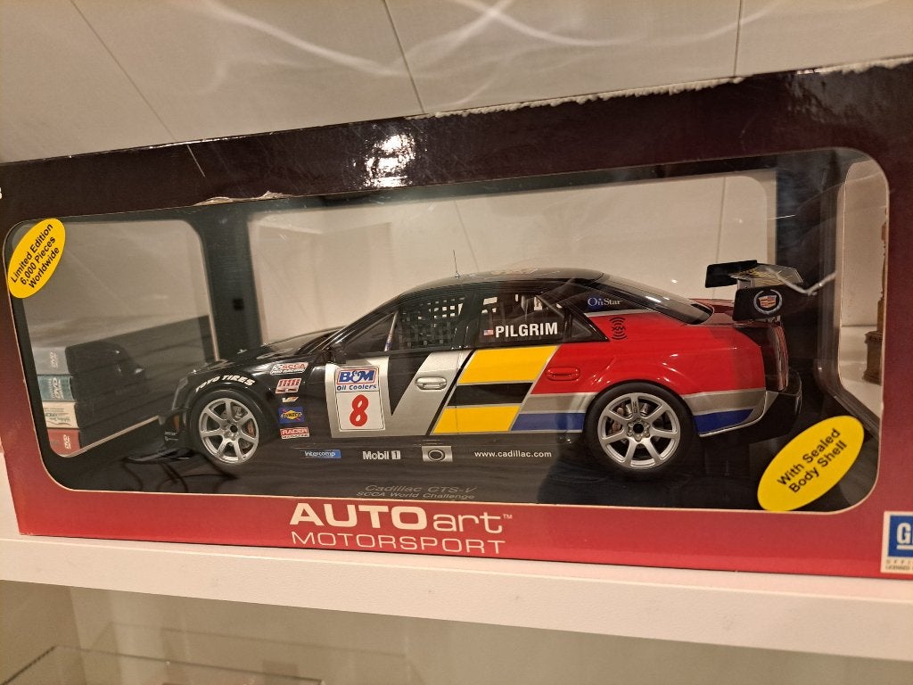 1:18 AutoArt Cadillac CTS-V SCCA World Challenge, Ophalen of Verzenden, Nieuw, Autoart