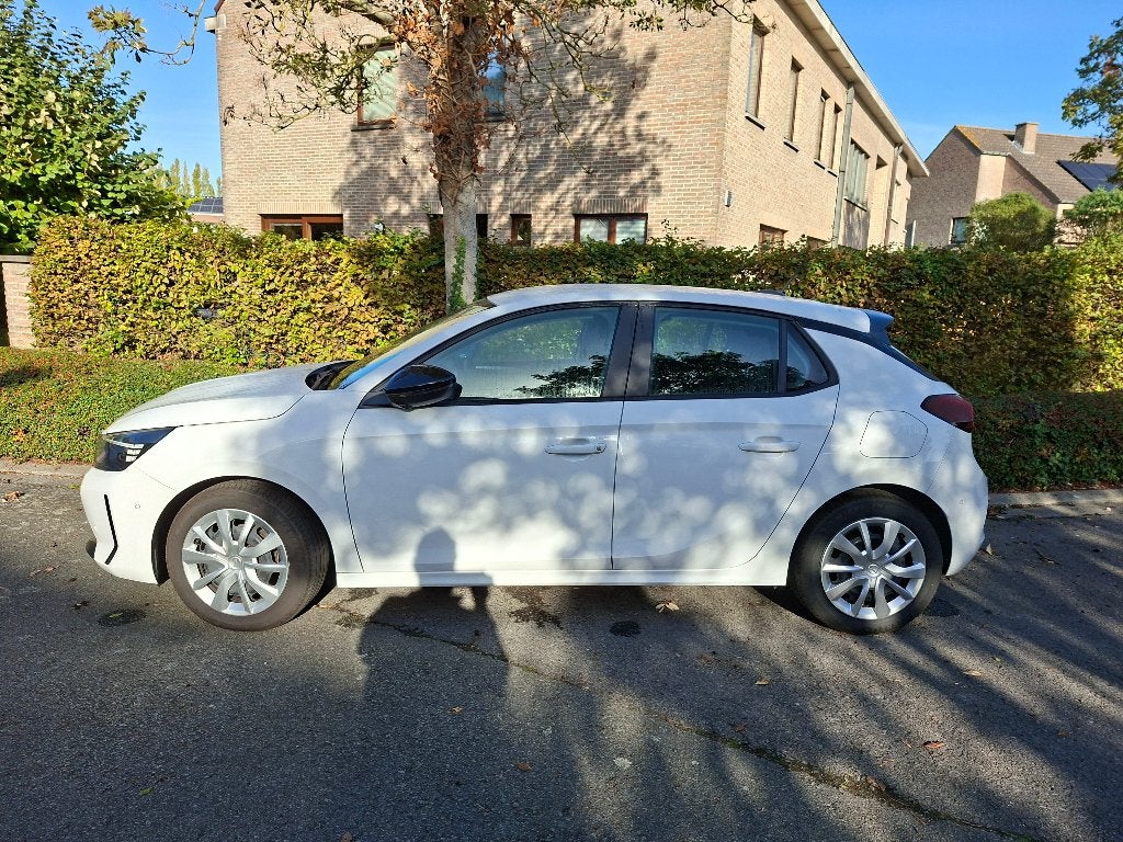 Opel Corsa 1.2 Edition zgan met 1027 km, Stof, Euro 6, 1192 cc, Wit
