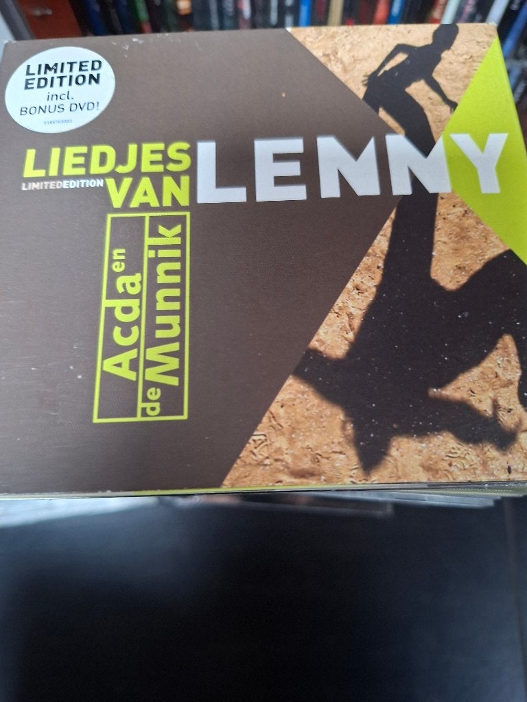 cd - acda en de munnik - liedjes van lenny - cd + dvd, Cd's en Dvd's, Ophalen of Verzenden, Zo goed als nieuw, Pop, Inclusief boekje