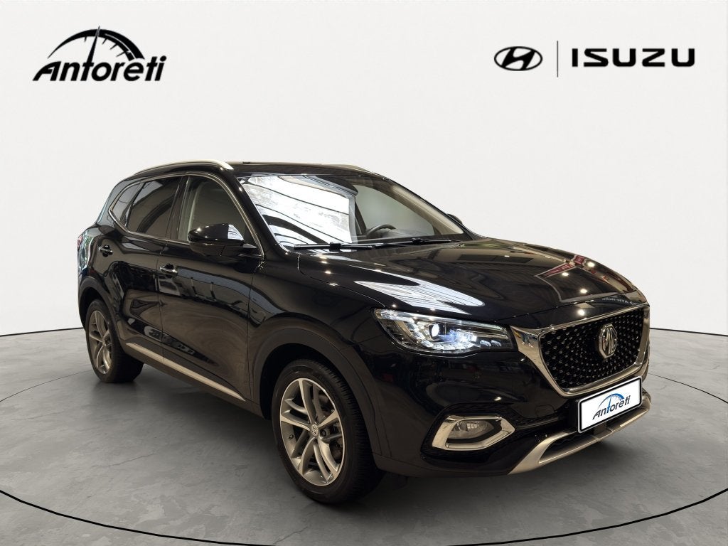 MG EHS PHEV 1.5 Turbo Luxury (190 kW), Auto's, MG, 4 cilinders, Zwart, 5 deurs, Hybride Elektrisch/Benzine