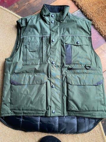 Bodywarmer Sioen, Kleding | Heren, Maat 52/54 (L), Verzenden, Groen, Nieuw