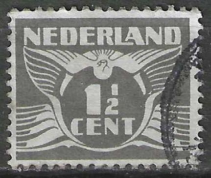 Pays-Bas 1935 - Yvert 276 - Pigeon volant - 1 1/2 cm (ST), Timbres & Monnaies, Timbres | Pays-Bas, Affranchi, Envoi