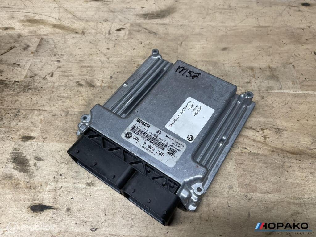 ECU / Motorcomputer BMW 3/5 serie M57 | 7802266, Auto-onderdelen, Gebruikt, Einsteinlaan 5, rijswijk, Bmw, Ophalen of Verzenden