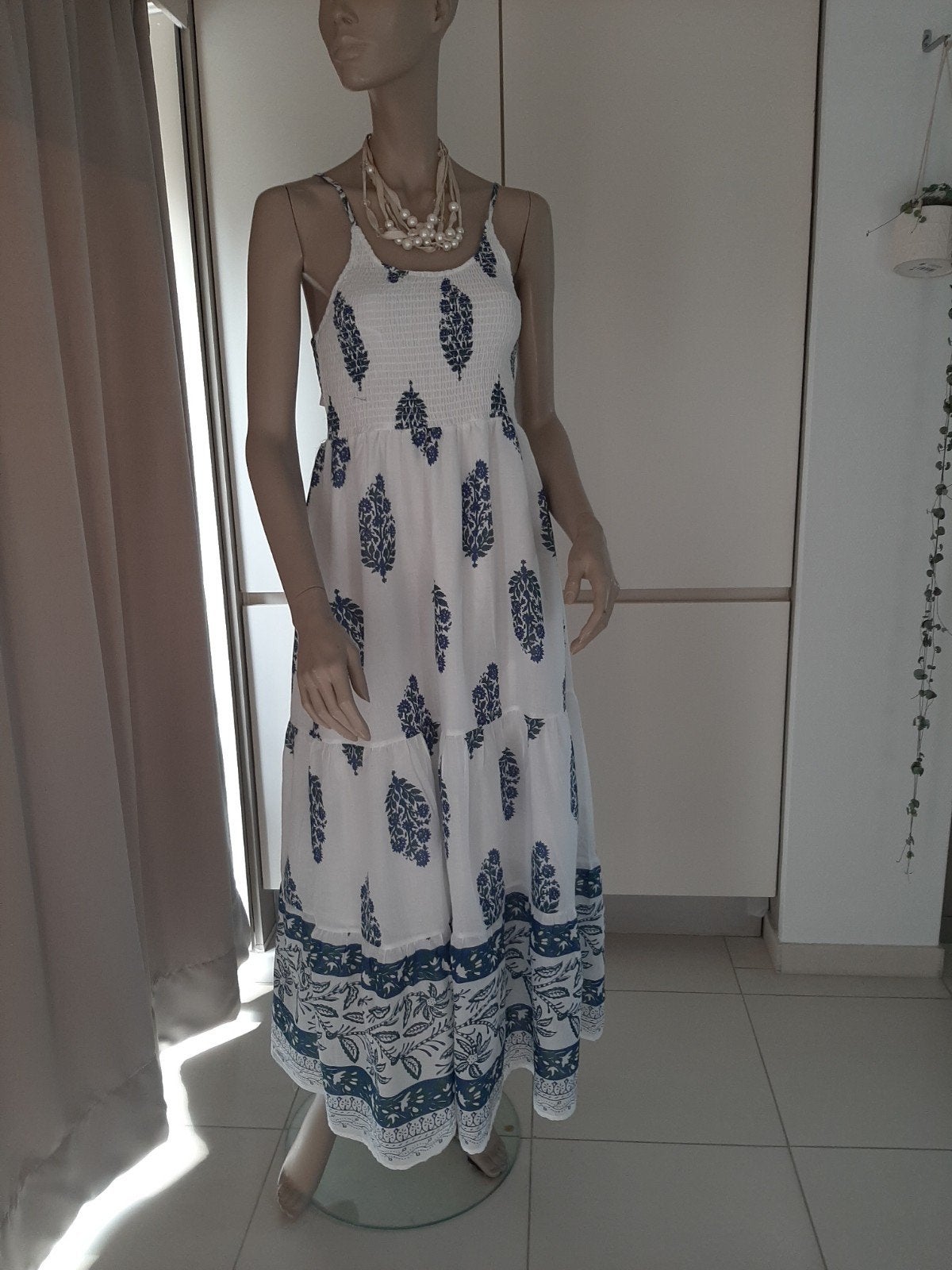 robe d'été maxi, neuve, Vêtements | Femmes, Robes, Taille 38/40 (M), Bleu, Enlèvement ou Envoi