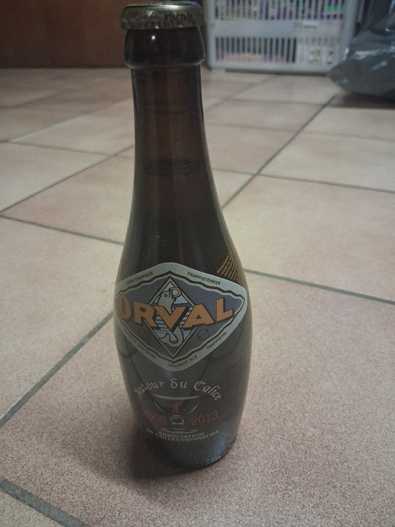 Bouteille orval, Collections, Enlèvement
