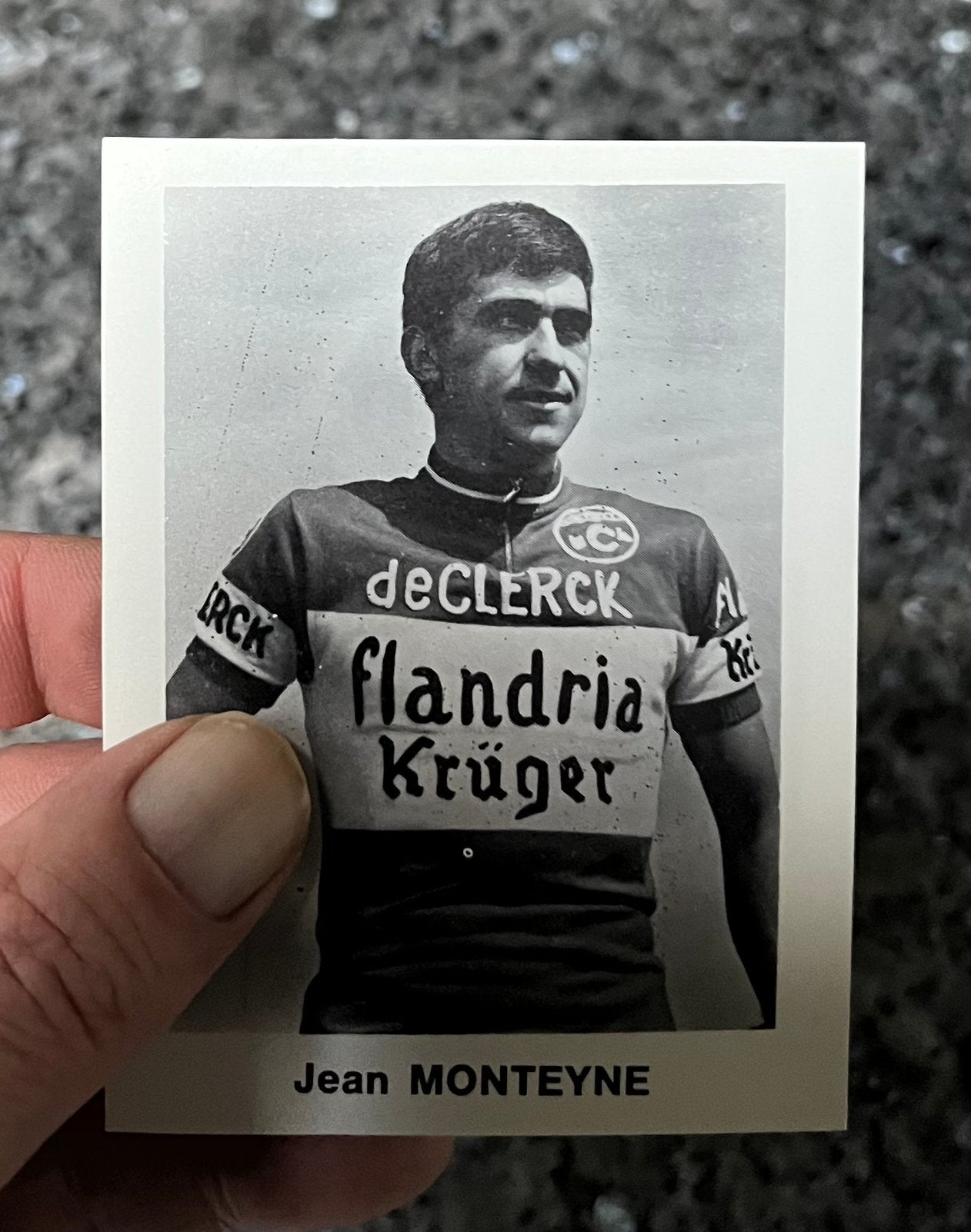 Wielrenner Jean Monteyne Flandria, Ophalen, Zo goed als nieuw