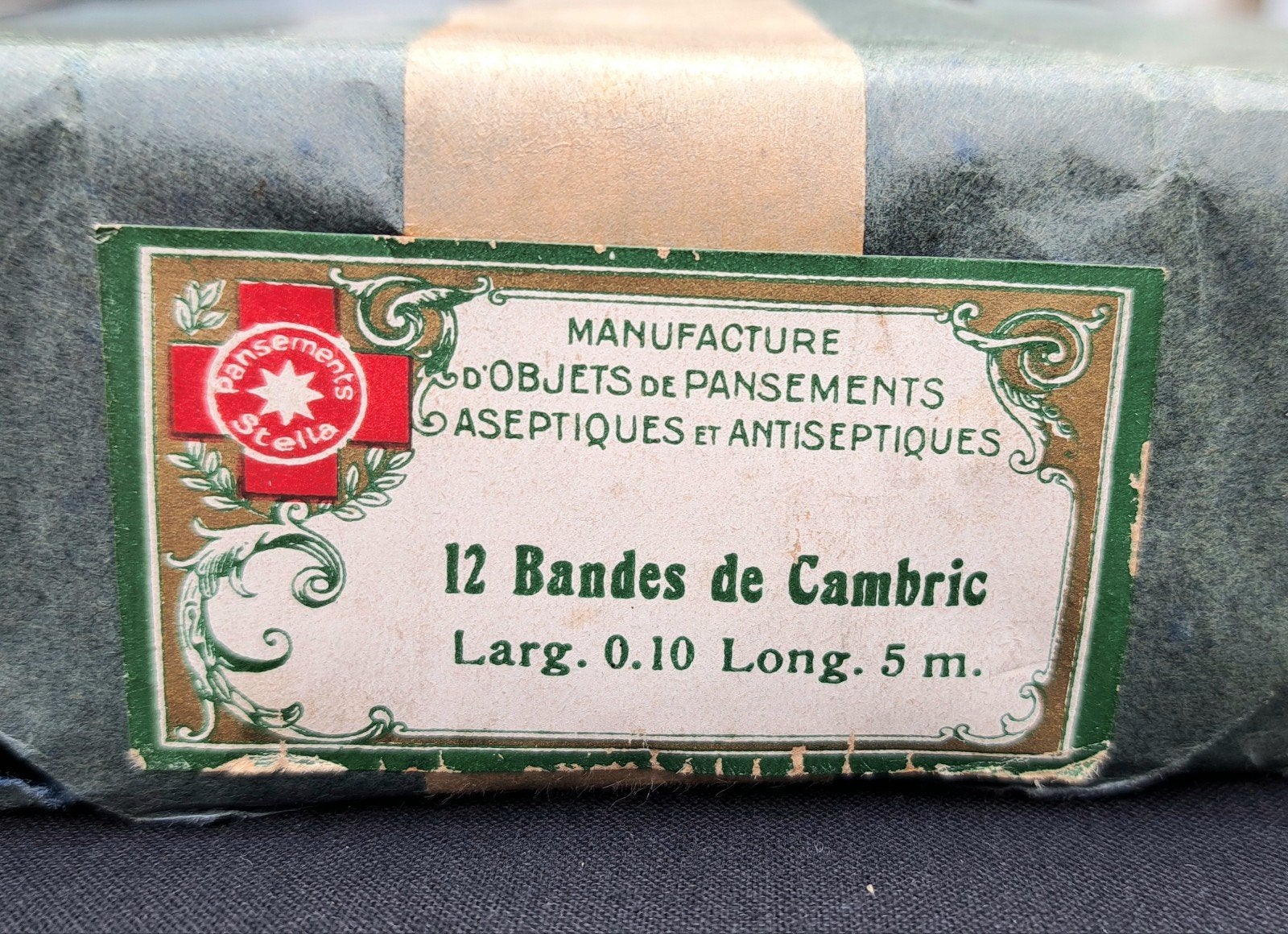 ABBL Belgian Army, pakket van 12 STELLA-bandages, Verzamelen, Ophalen of Verzenden