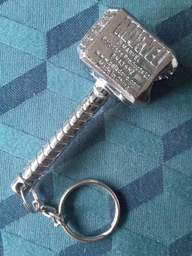 Paladone Marvel sleutelhanger / flesopener, Thor hamer, + Av, Enlèvement ou Envoi, Utilisé, Peluche ou Figurine