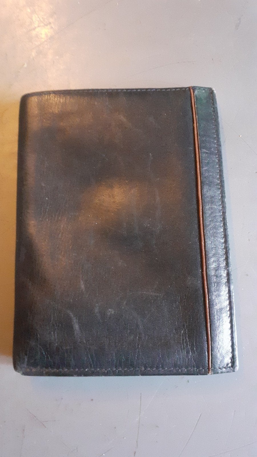 porte feuille homme cuir noir multi poche, Enlèvement ou Envoi, Noir, Cuir