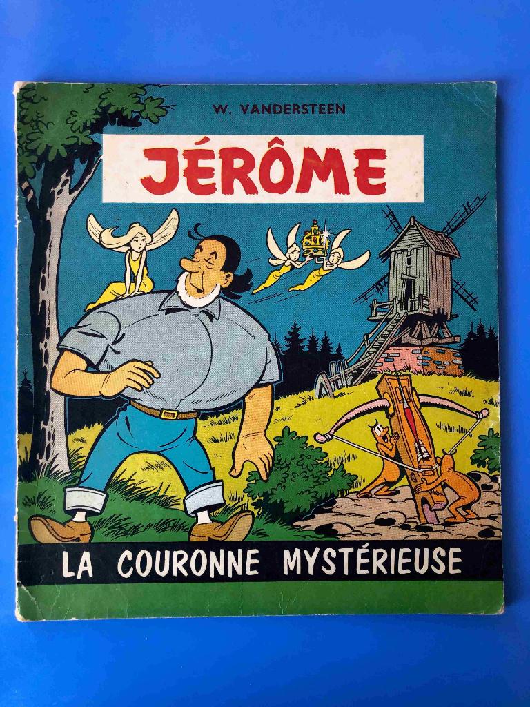 EO 1962 Jérôme 2 La couronne mystérieuse (Bob et Bobette), Willy Vandersteen, Une BD, Enlèvement, Utilisé