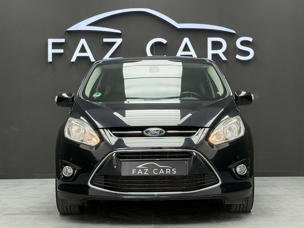 Ford C-MAX 1.6 Ti-VCT Titanium * 1ER PROP + GPS + GARANTIE *, Auto's, Ford, Voorwielaandrijving, Gebruikt, Zwart, 4 cilinders