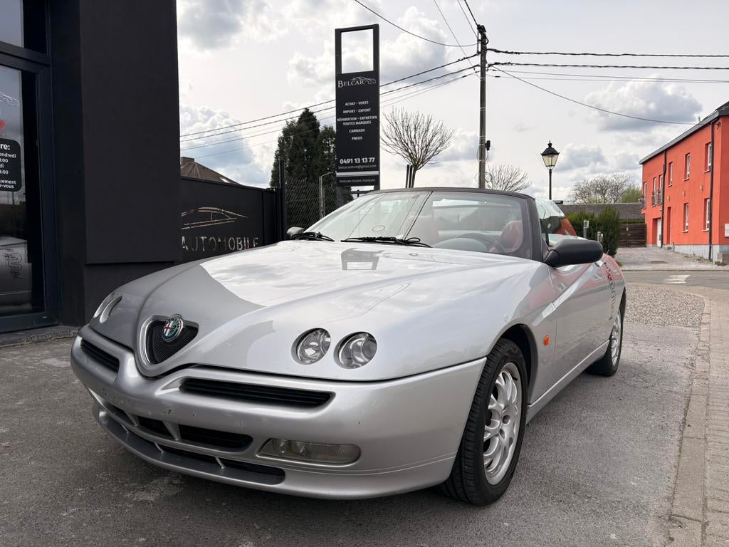 Alfa romeo spider 2.0 lusso, Auto's, Lederen bekleding, Cabriolet, Spider, Leder