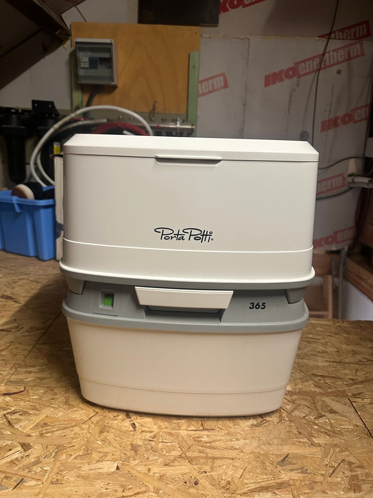 Porta Potti 365, Ophalen, Zo goed als nieuw